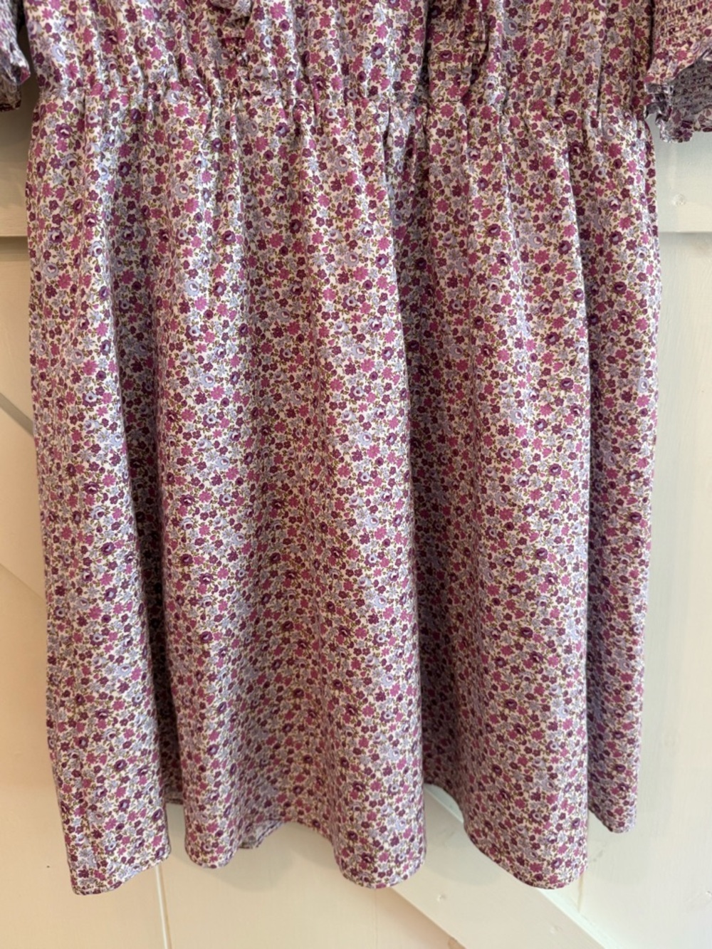 Hyacinth House Floral Smocked Ruffle Dress Size Small Cottagecore Prairie - Picture 3 of 13